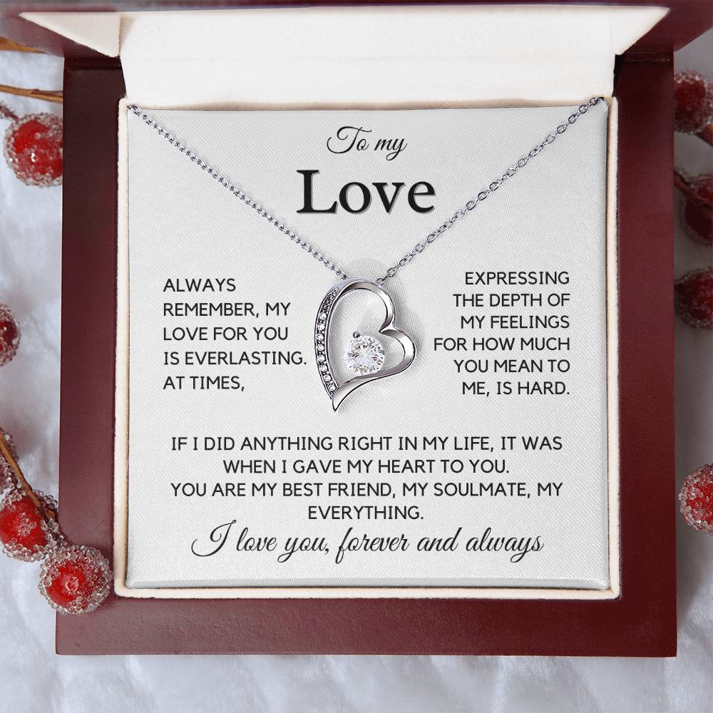 To My Love - My Love For You Is Everlasting - JL0015