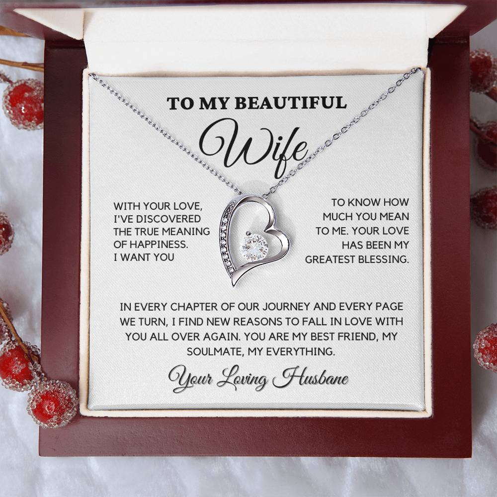 To My Beautiful Wife - Your love Has Been My Greatest Blessing - JL0030