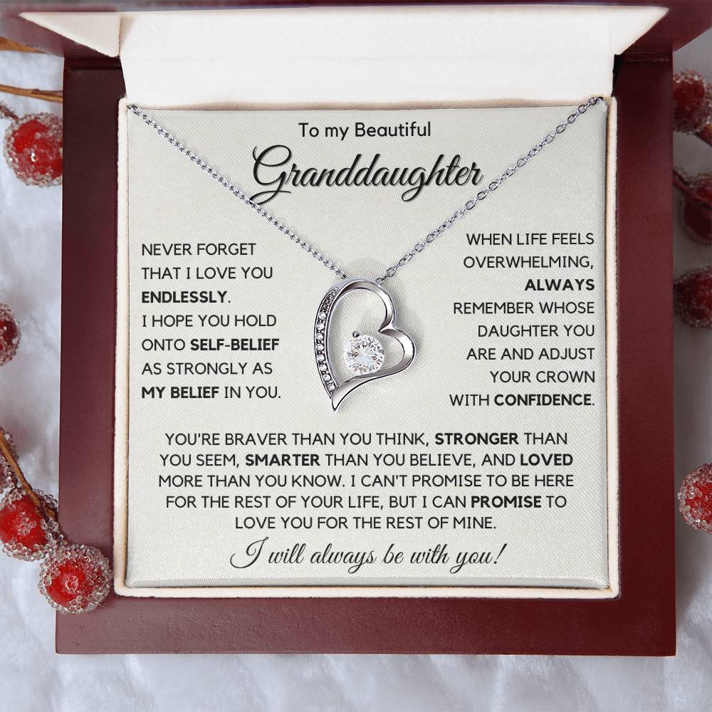 To My Granddaughter - I Love You Endlessly - JL0025