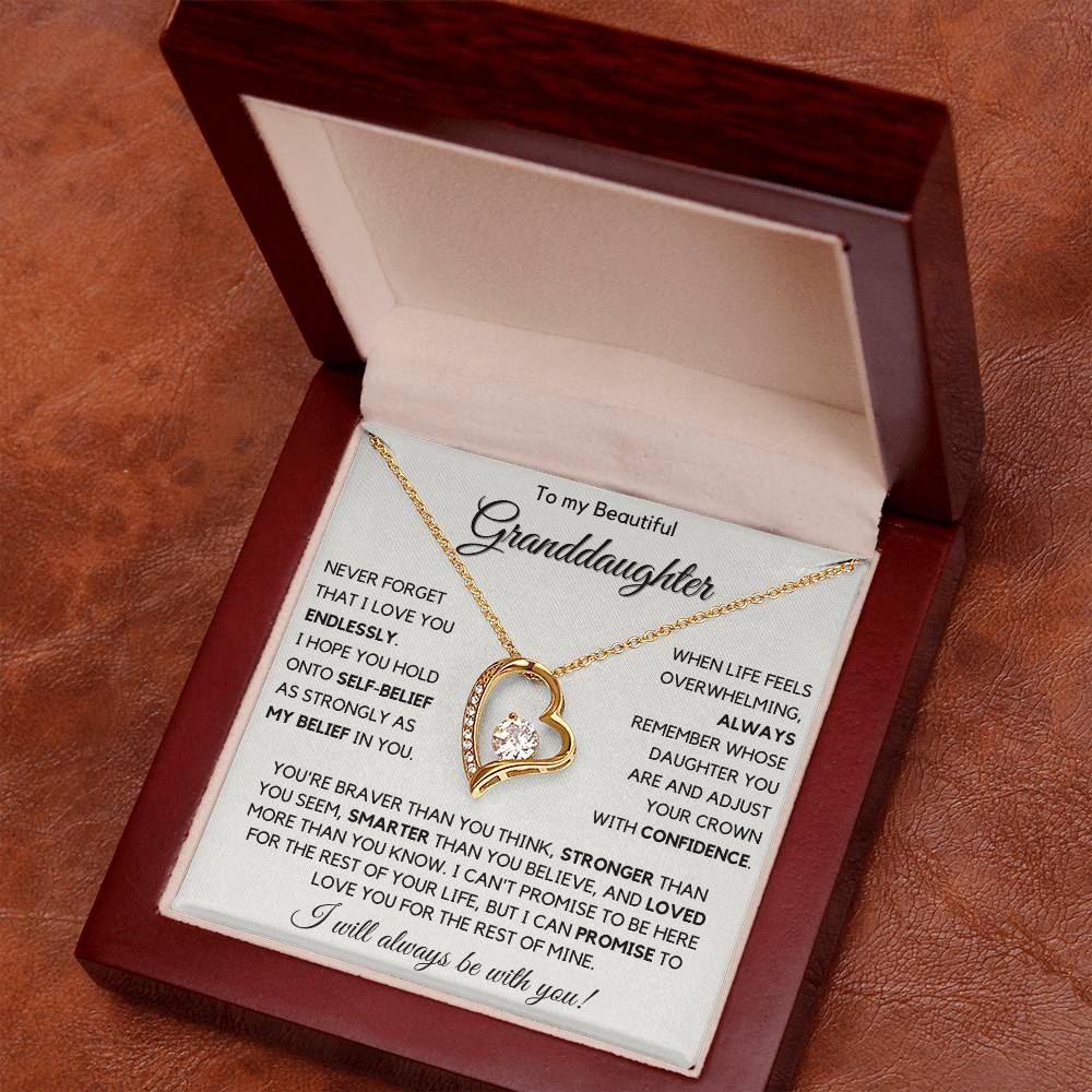 To My Granddaughter - I Love You Endlessly - JL0025