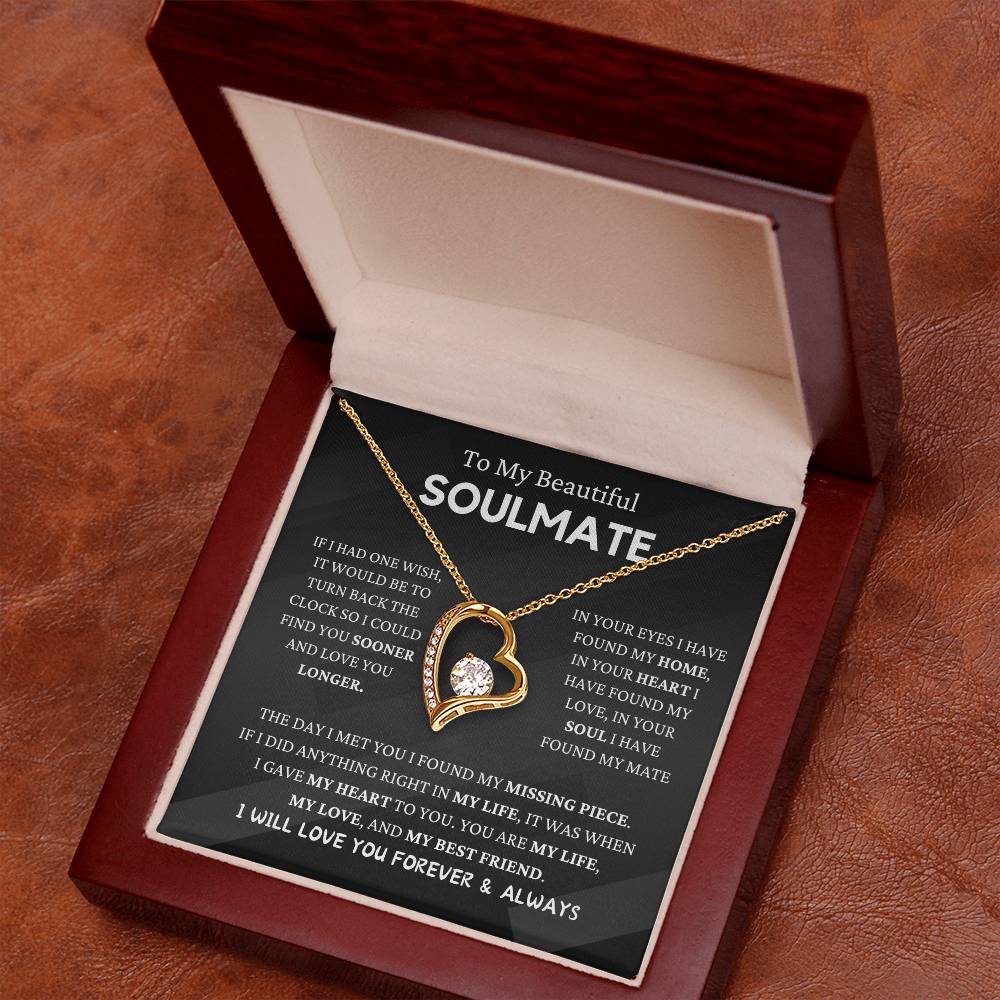 To My Beautiful Soulmate - If I had a wish - JL0032