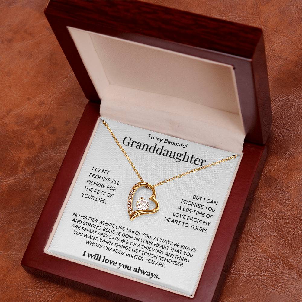 To My Granddaughter - A Lifetime Of Love - JL0024