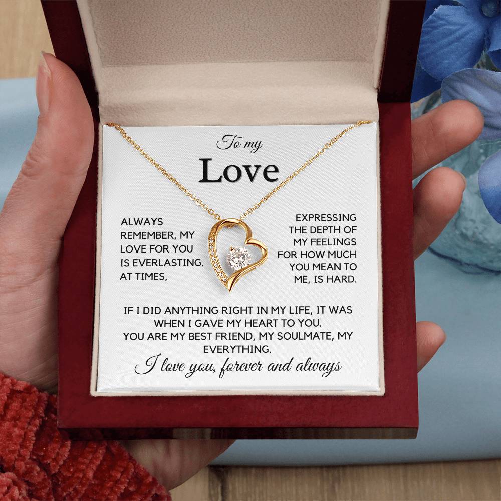 To My Love - My Love For You Is Everlasting - JL0015