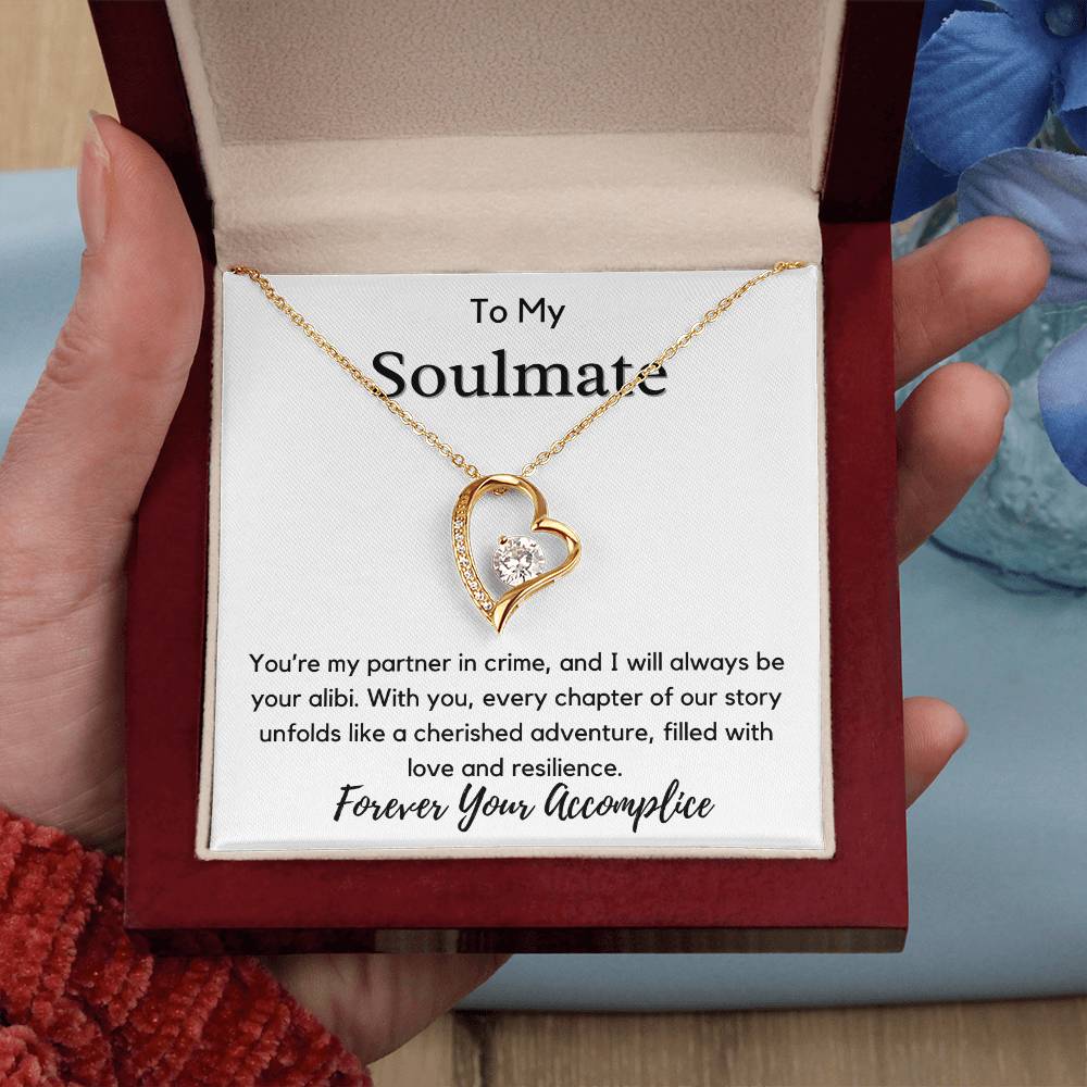To My Soulmate - Every Chapter Of Our Story Unfolds Like A Cherished Adventure - JL0013