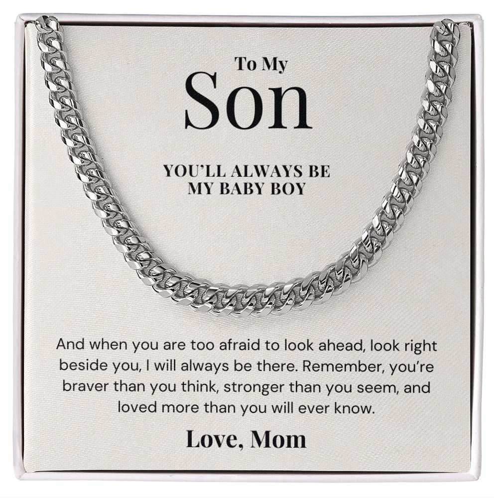 Gift For Son From Mom - I Will Always Be There - JL0056