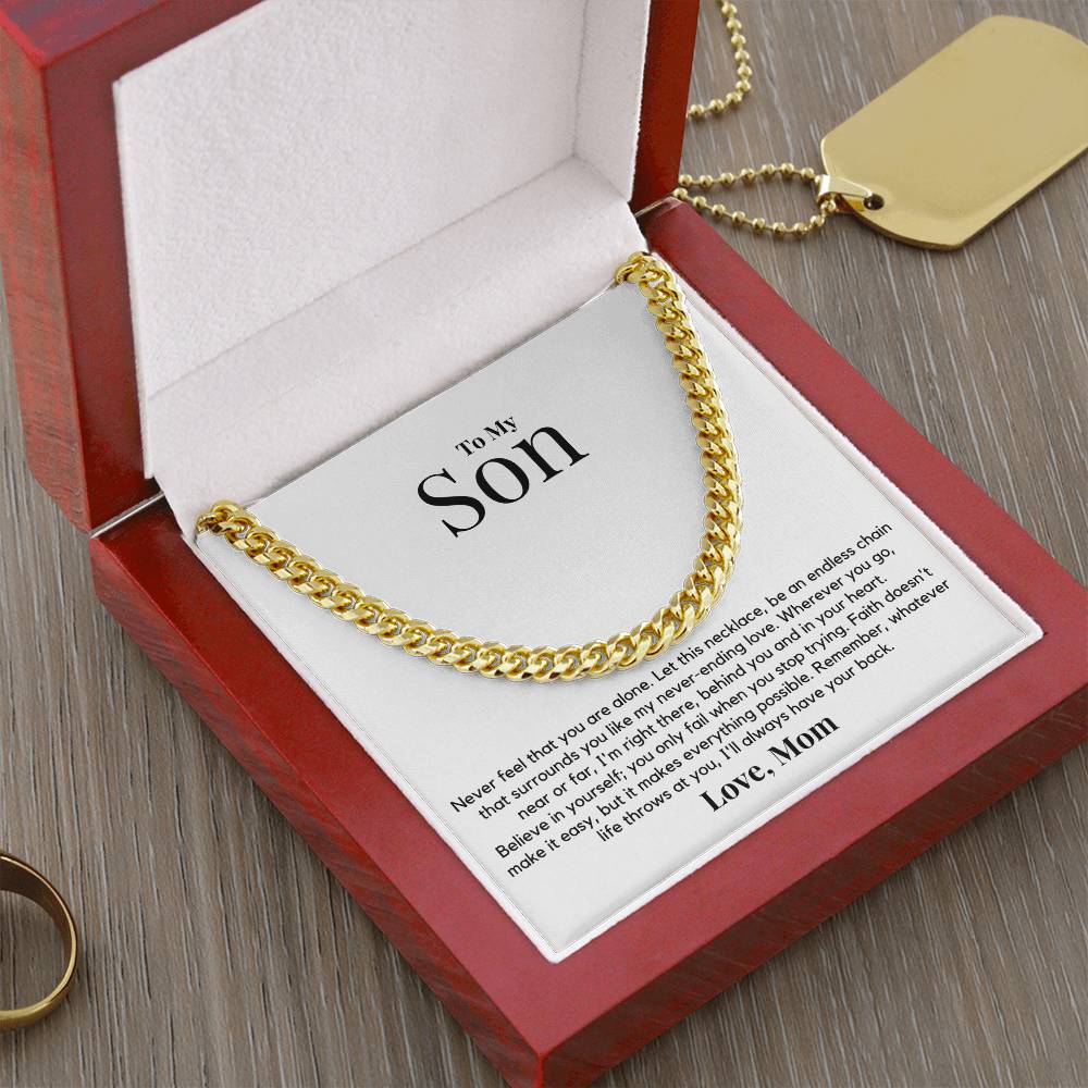 To My Son - Never feel That you Are Alone - JL0038