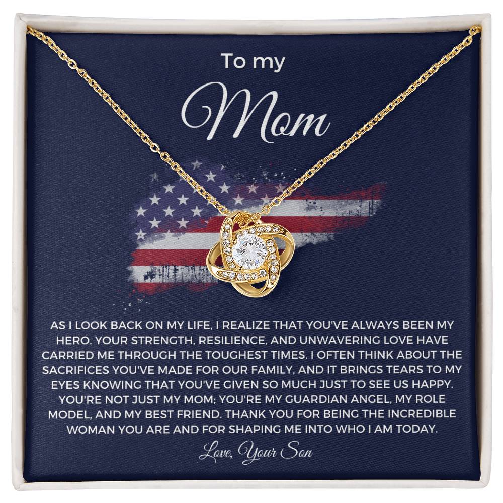 Gift For Mon From Son - Thank You For being The Incredible Woman Your Are - JL0070