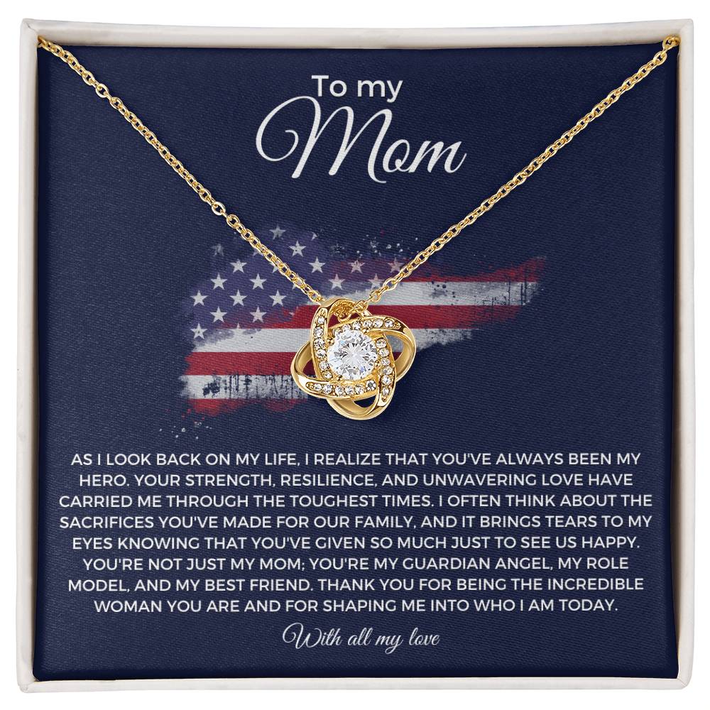 Gift For Mom From Son or Daughter - As I Look Back On My Life - JL0066