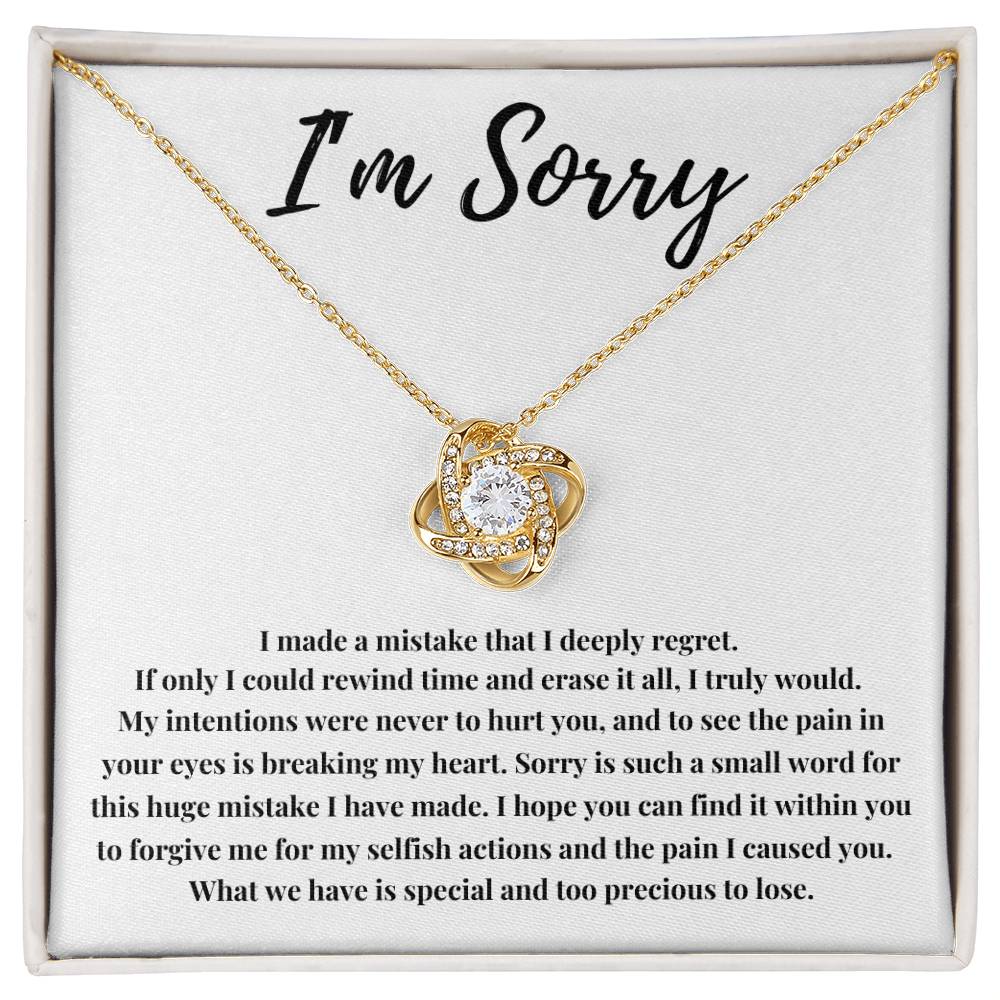 I'm Sorry Gift For Her - What we have is special and too precious to lose. - JL0010
