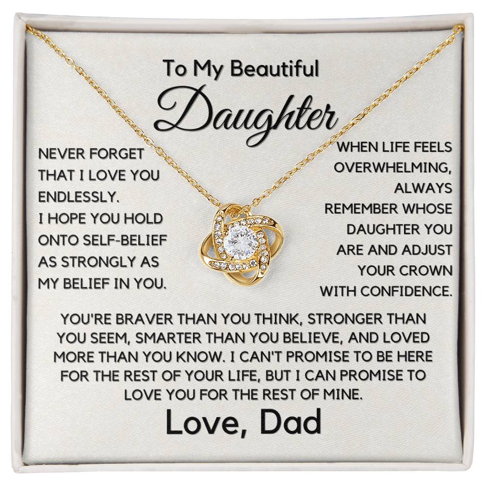 Gift For Daughter From Dad - Remember Whose Daughter You Are - JL0084