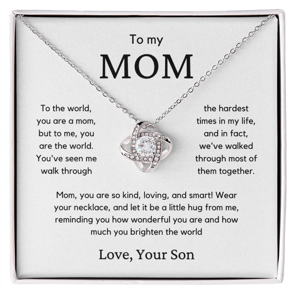 Gift For Mom From Son - You've Seen Me Walk Through The Hardest Times - JL0079
