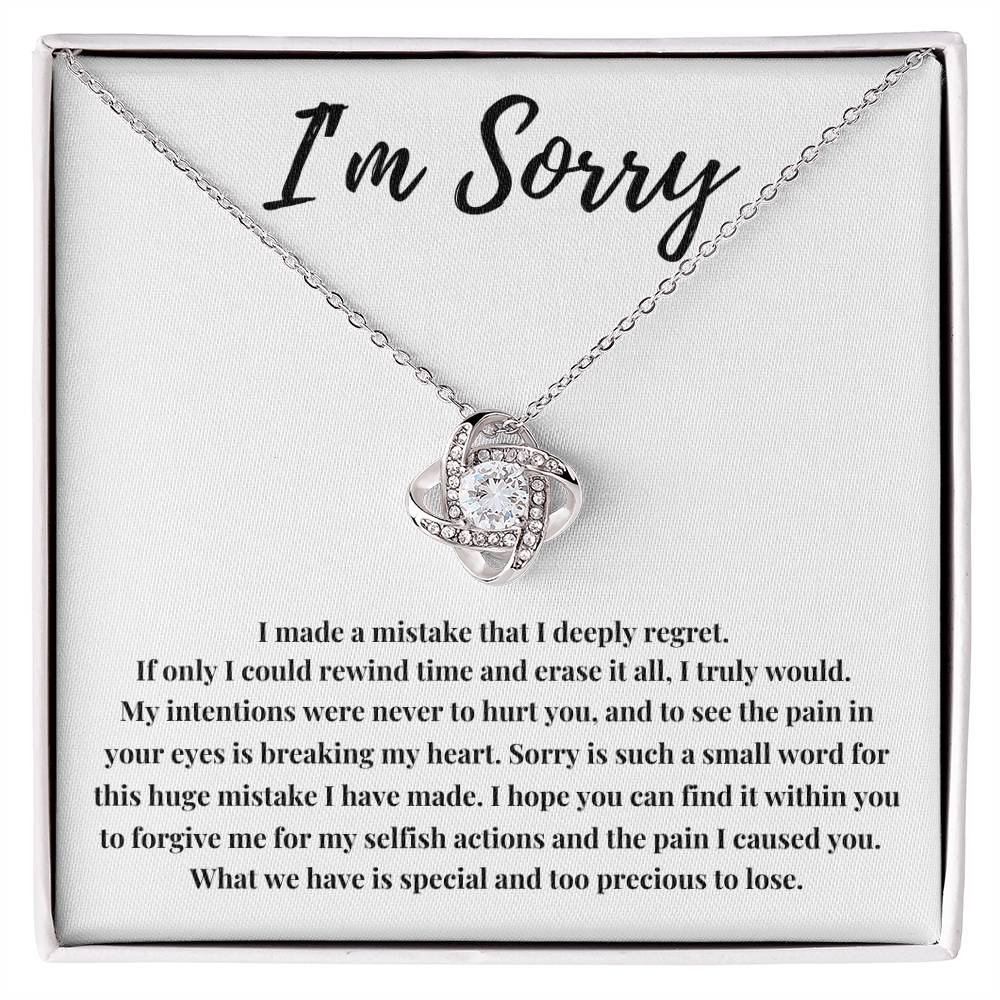 I'm Sorry Gift For Her - What we have is special and too precious to lose. - JL0010