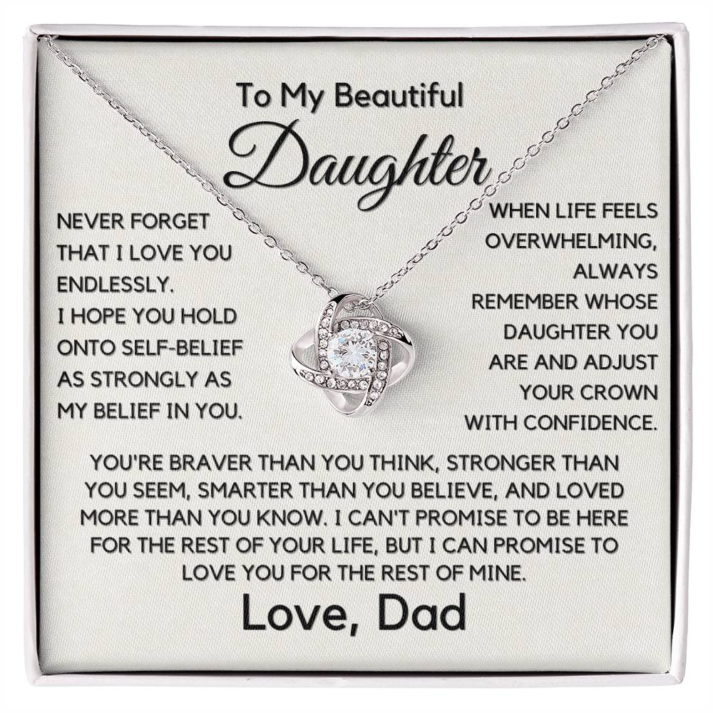 Gift For Daughter From Dad - Remember Whose Daughter You Are - JL0084