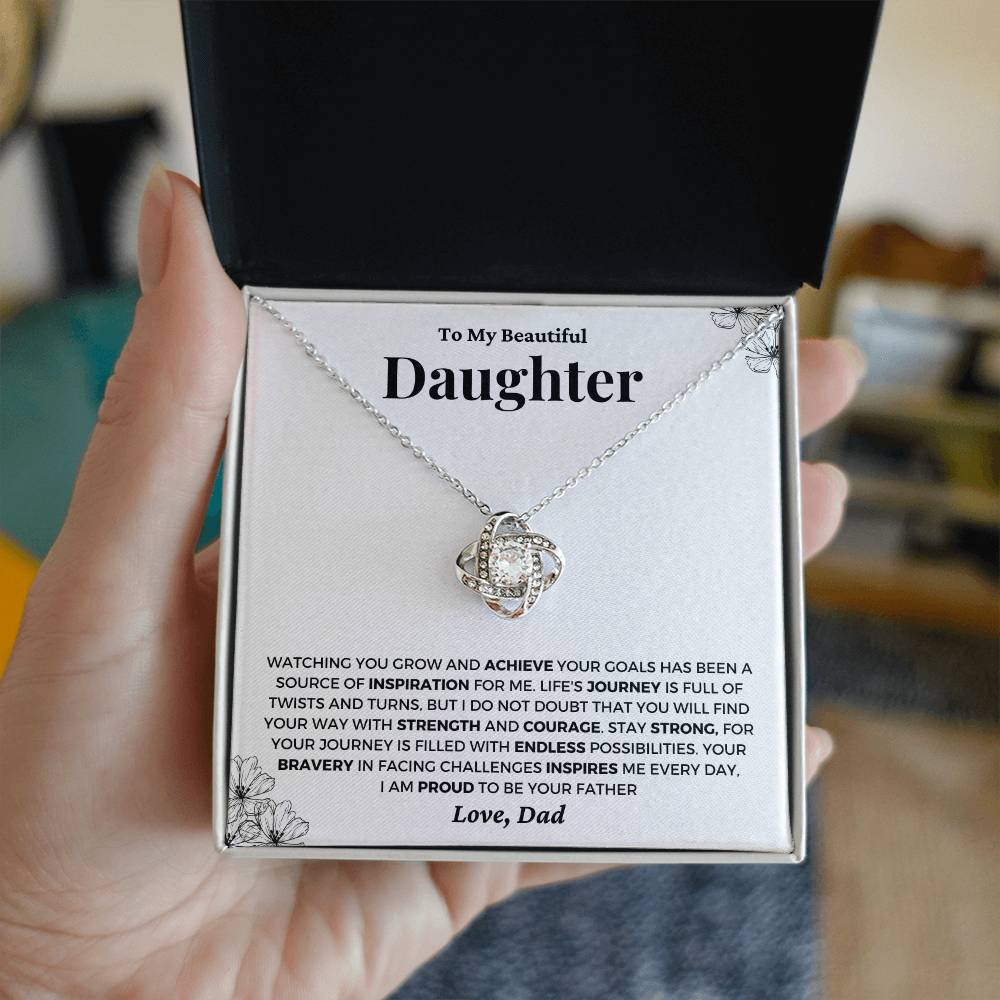 Gift For Daughter From Dad - I Am Proud To Be Your Father - JL0059