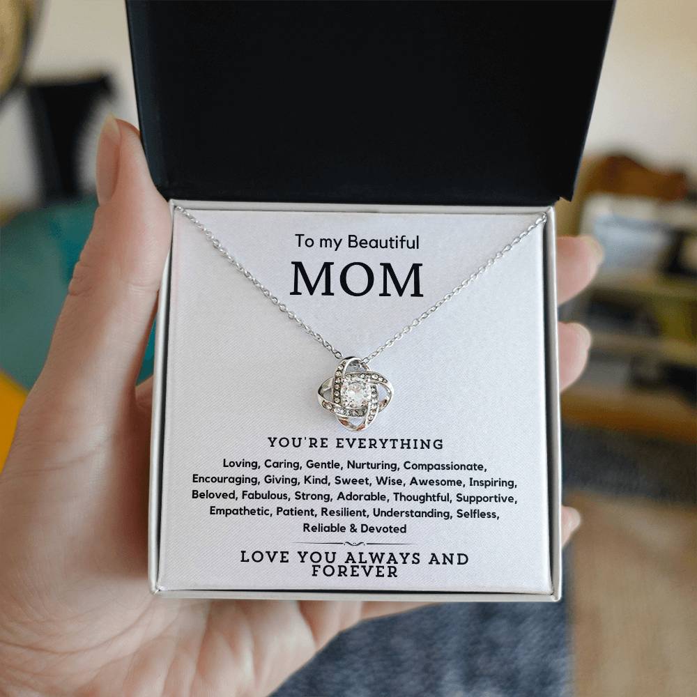 Gift For Mom From Daughter Or Son - You're Everything - JL0076