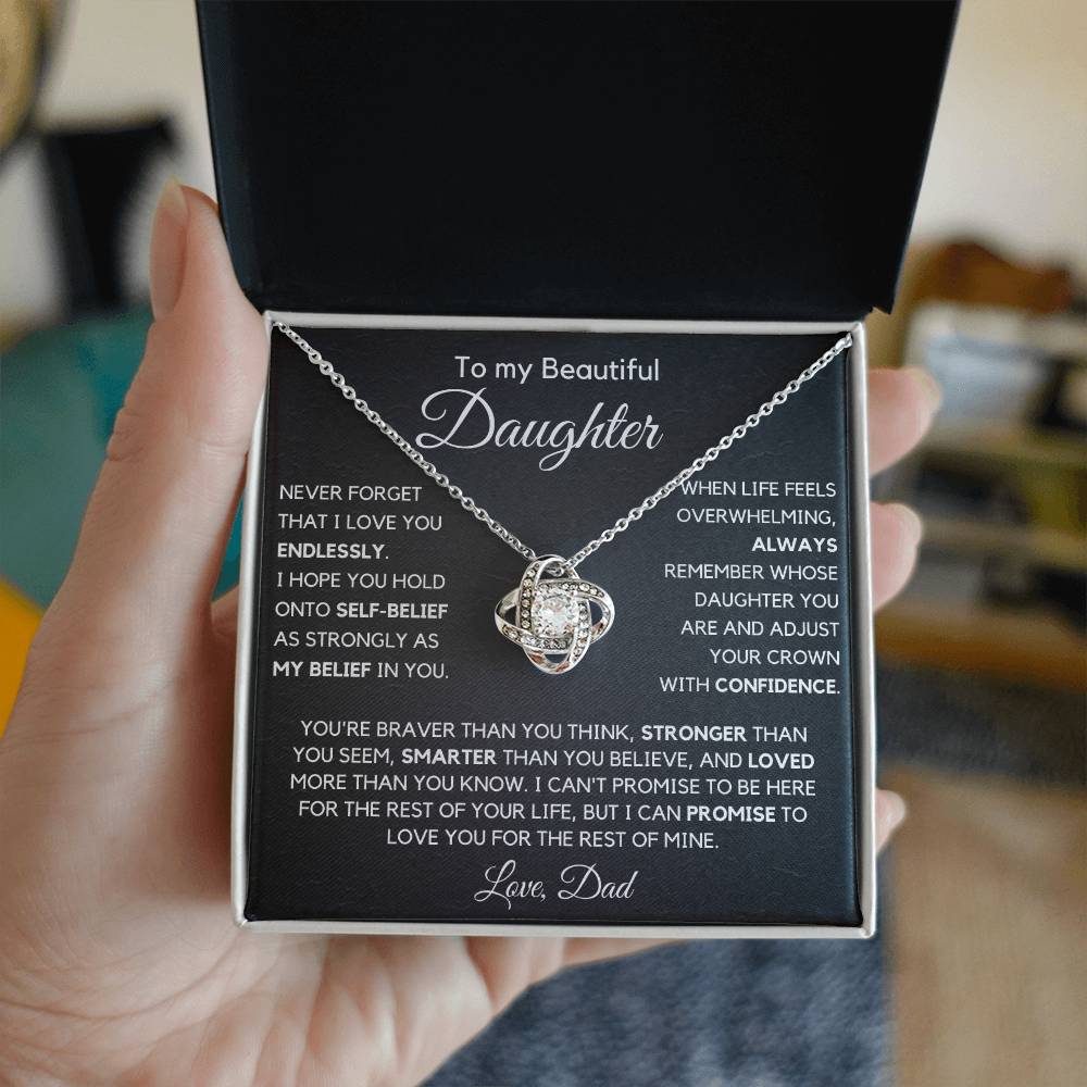 Gift For Daughter From Dad - You're Braver Than You Think - JL0022