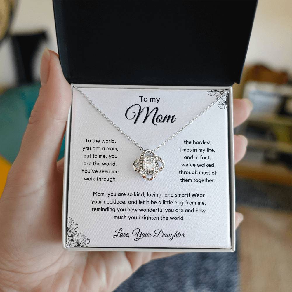 Gift For Mom From Daughter - You've Seen Me Walk Through The Hardest Times - JL0078