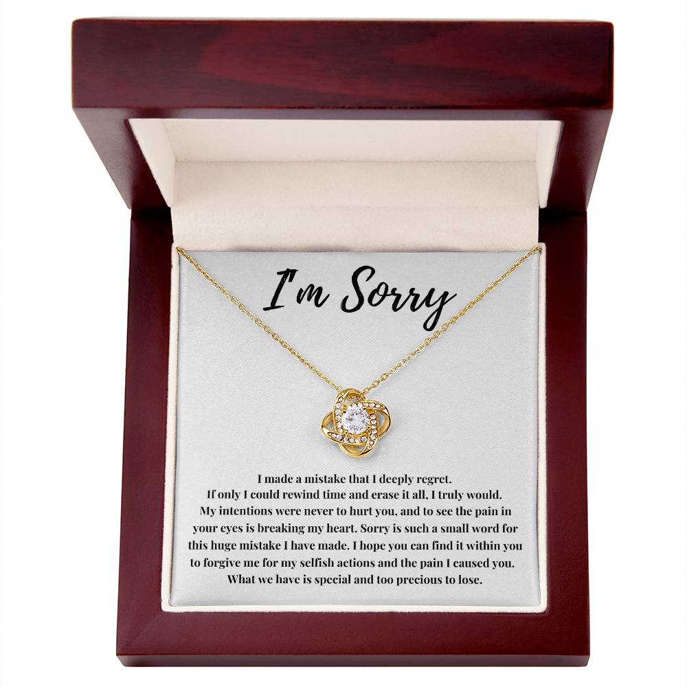 I'm Sorry Gift For Her - What we have is special and too precious to lose. - JL0010