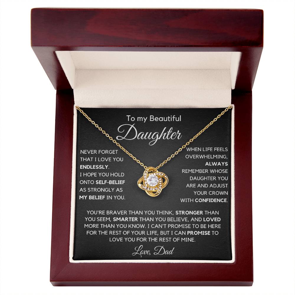 Gift For Daughter From Dad - You're Braver Than You Think - JL0022
