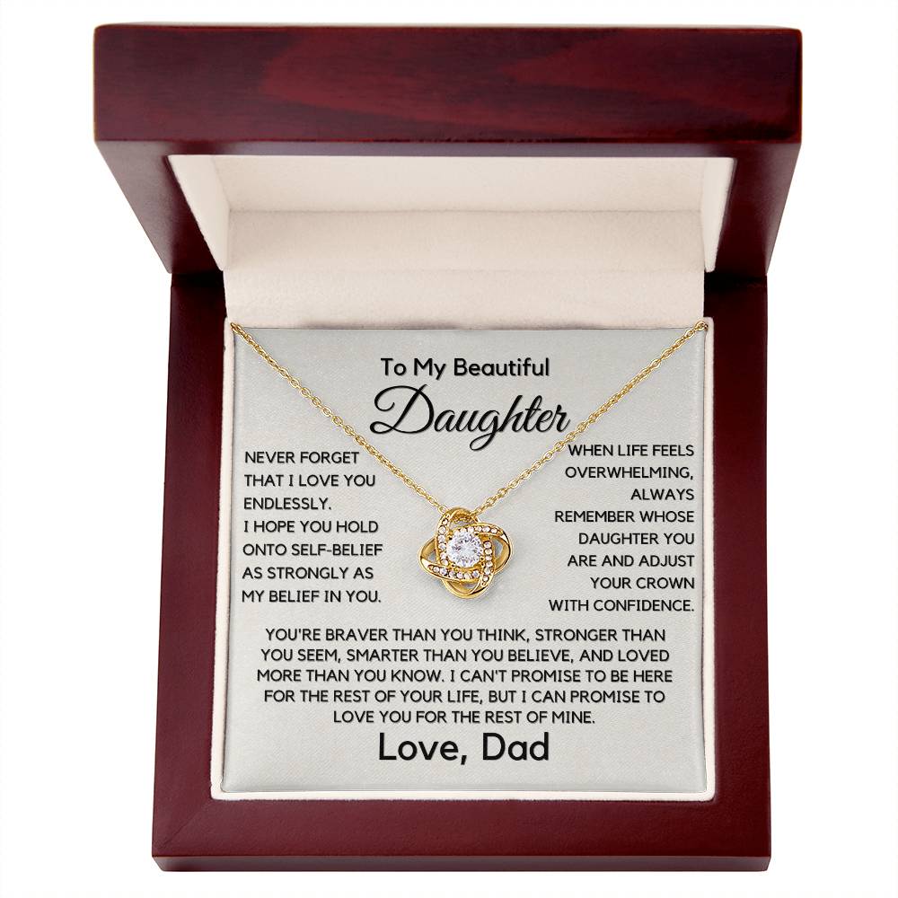 Gift For Daughter From Dad - Remember Whose Daughter You Are - JL0084