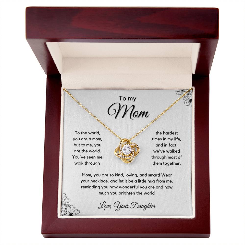 Gift For Mom From Daughter - You've Seen Me Walk Through The Hardest Times - JL0078
