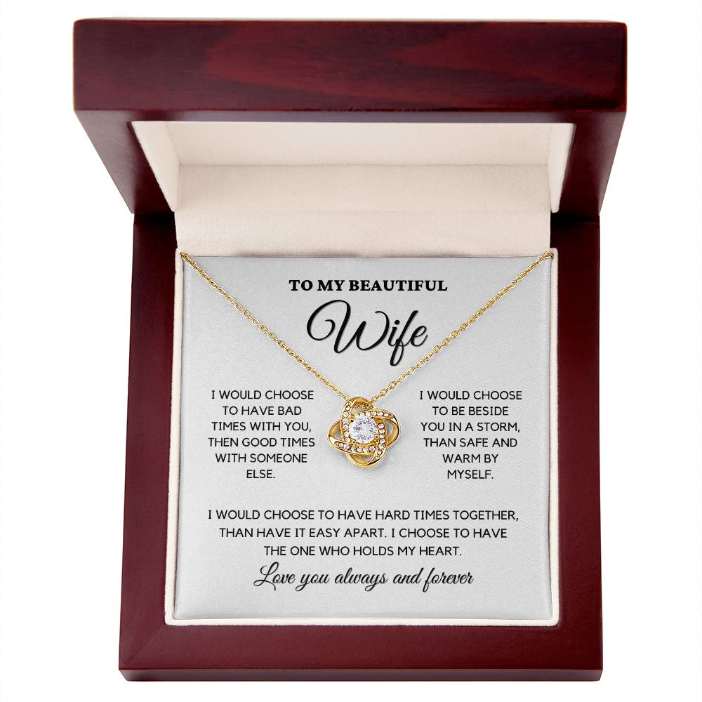 Gift for Wife From Husband - The One Who Holds My Heart - JL0080