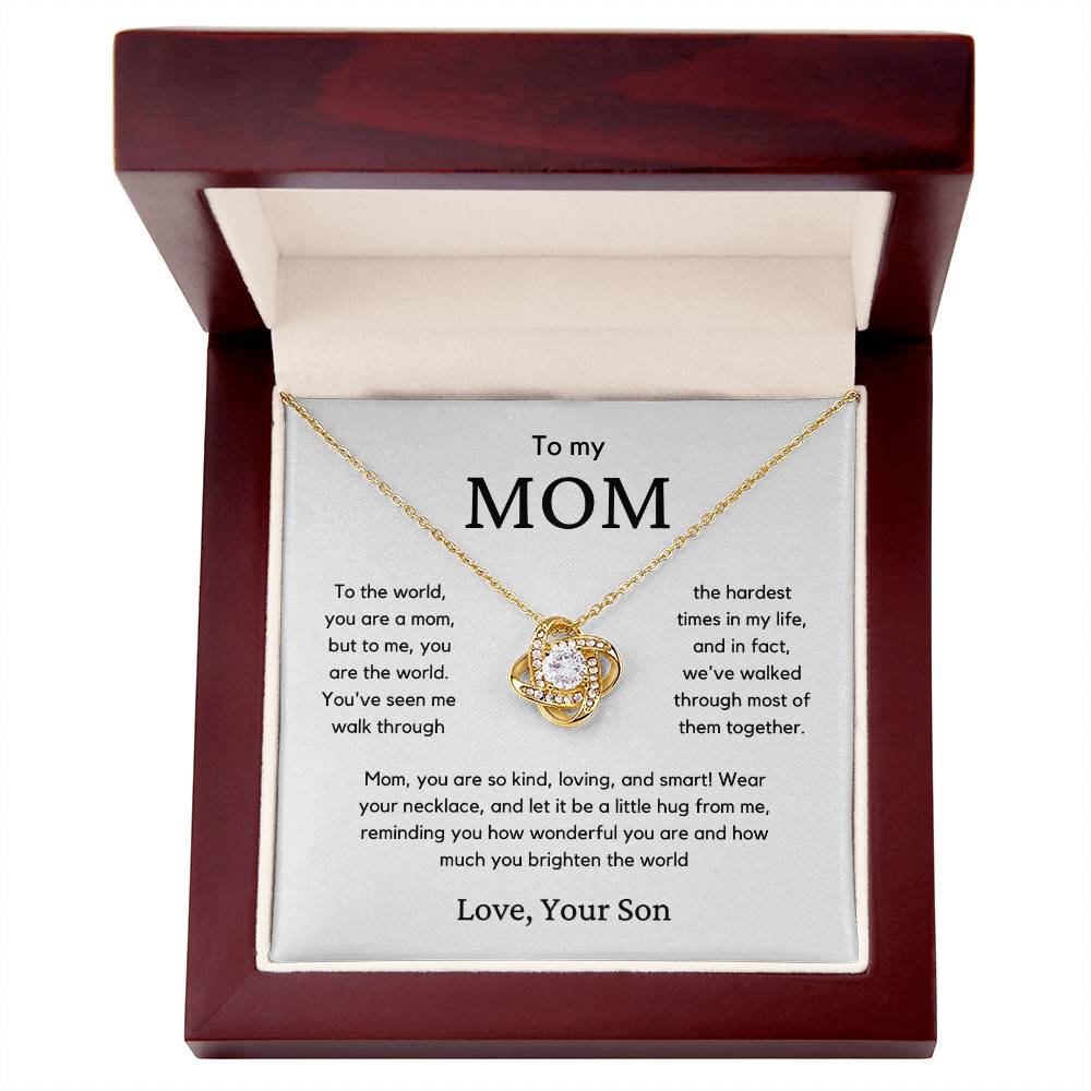 Gift For Mom From Son - You've Seen Me Walk Through The Hardest Times - JL0079