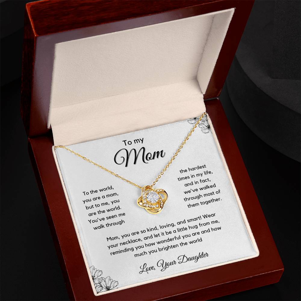 Gift For Mom From Daughter - You've Seen Me Walk Through The Hardest Times - JL0078