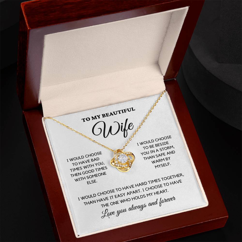Gift for Wife From Husband - The One Who Holds My Heart - JL0080