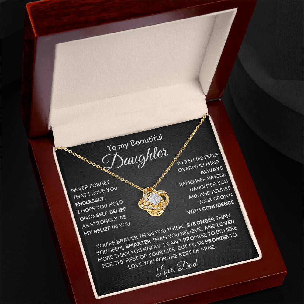 Gift For Daughter From Dad - You're Braver Than You Think - JL0022