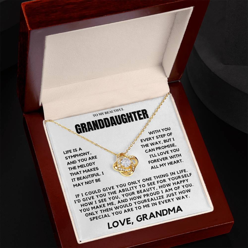 Gift For Granddaughter From Grandma - Every Step Of The Way - JL0085