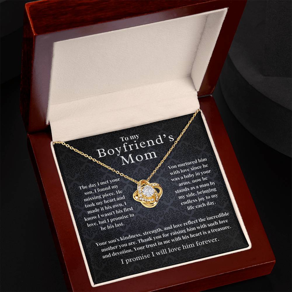Gift For Boyfriends Mom - I Promise I will Love Him Forever - JL0069