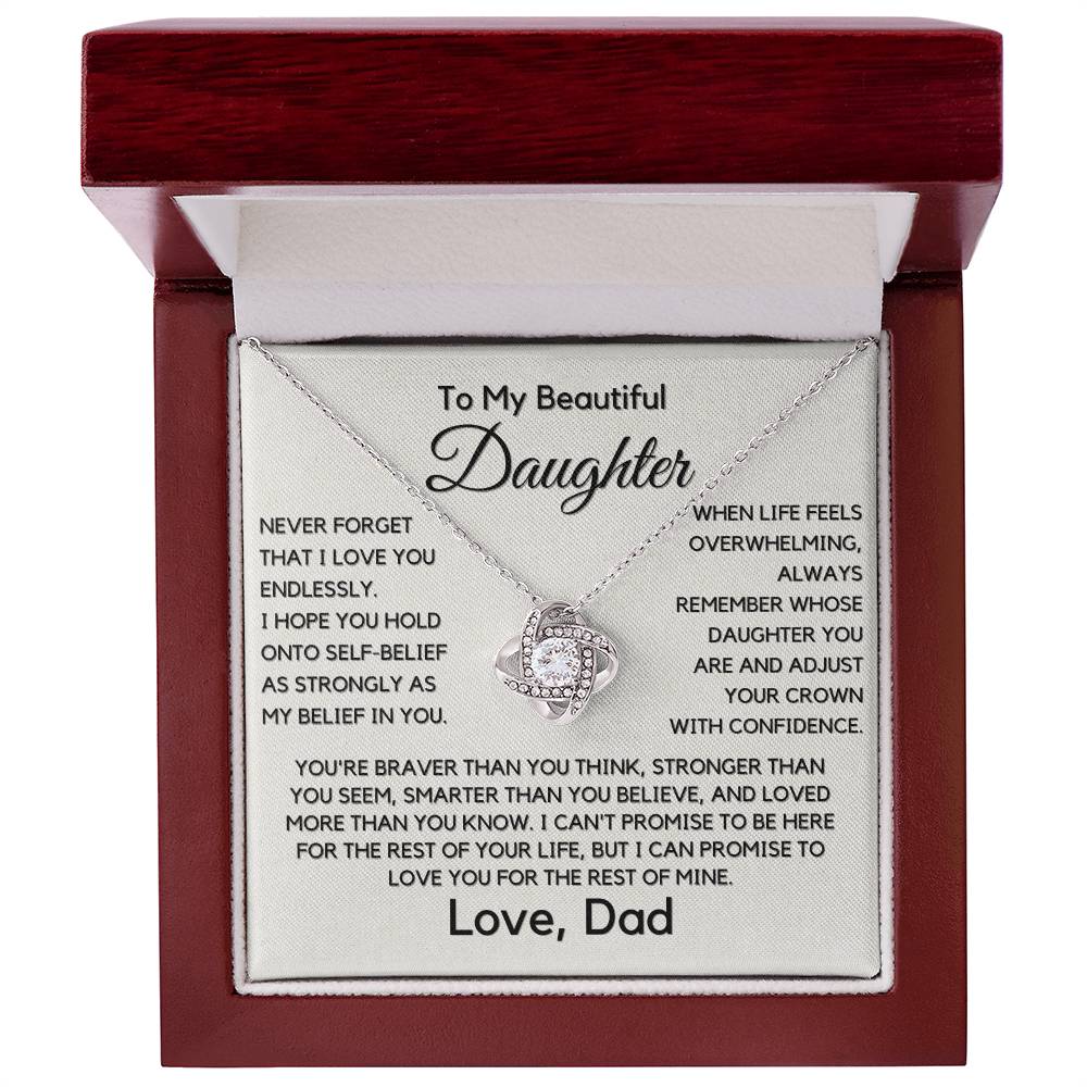 Gift For Daughter From Dad - Remember Whose Daughter You Are - JL0084