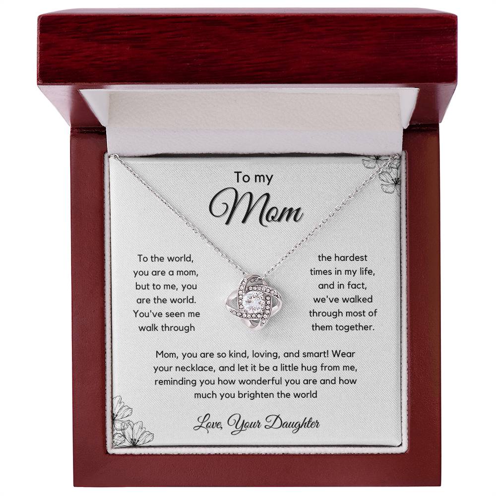 Gift For Mom From Daughter - You've Seen Me Walk Through The Hardest Times - JL0078