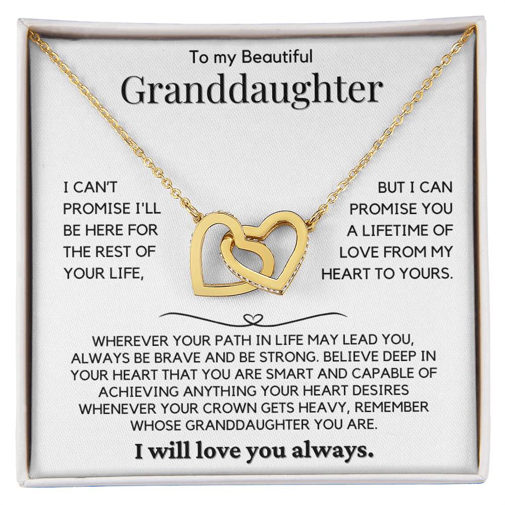 To My Granddaughter - Believe Deep In Your Heart - JL0018