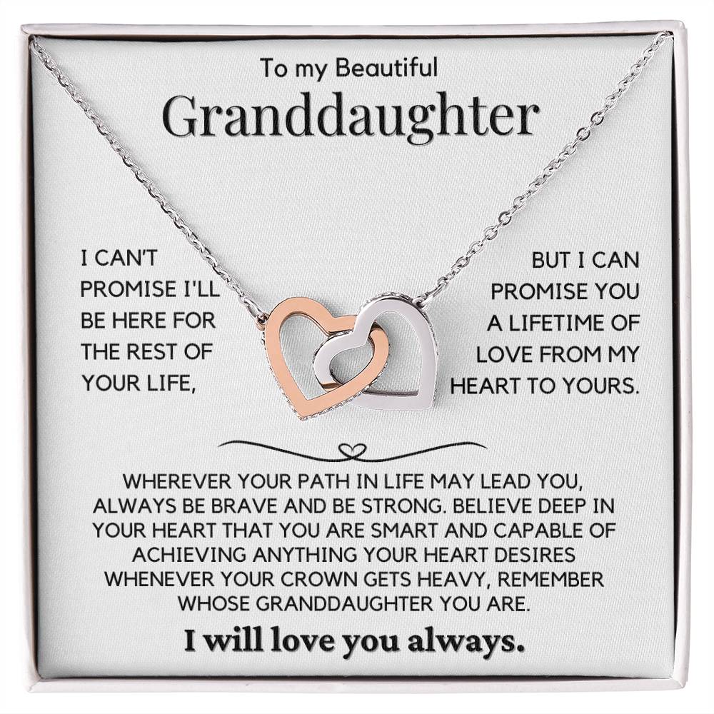 To My Granddaughter - Believe Deep In Your Heart - JL0018
