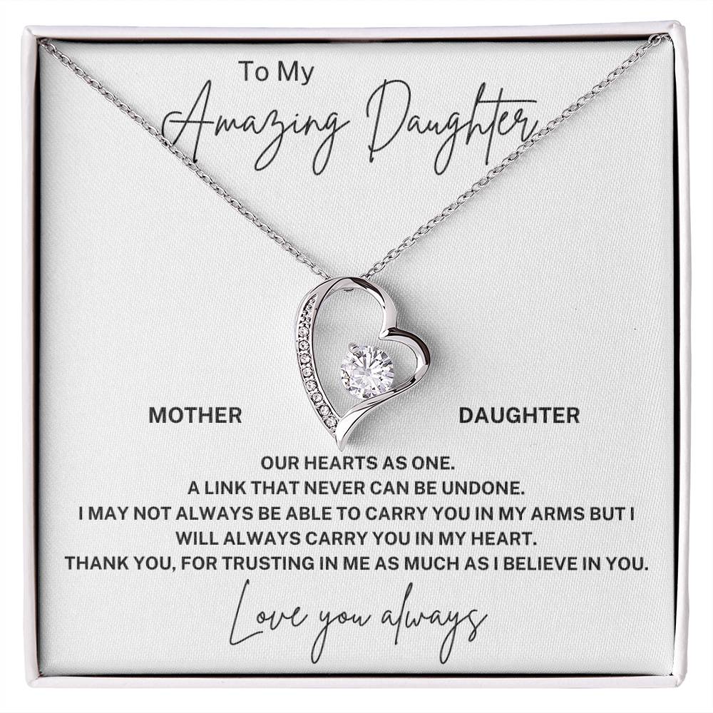 To My Amazing Daughter - Our Hearts As One - JL0044