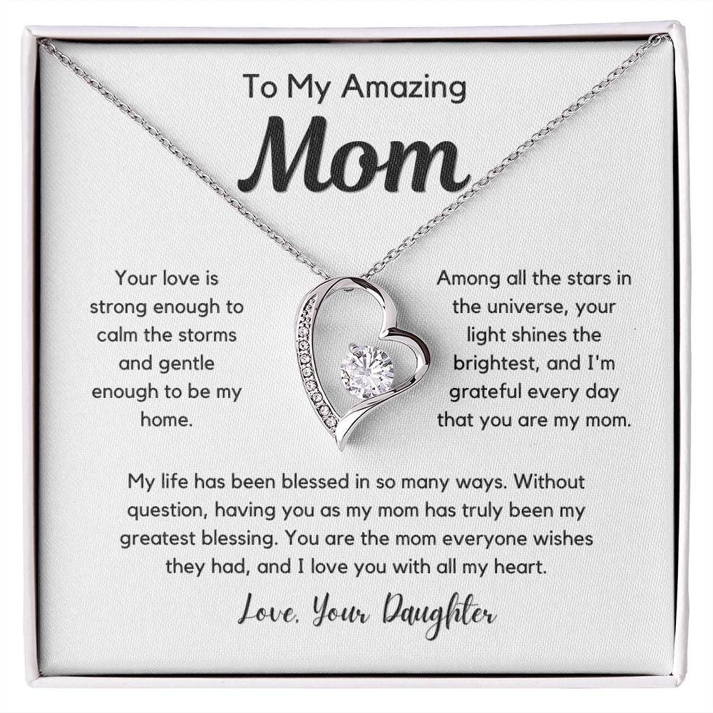 Gift For Mom From Daughter - Your Love Is Strong Enough To Calm The Storm - JL0072