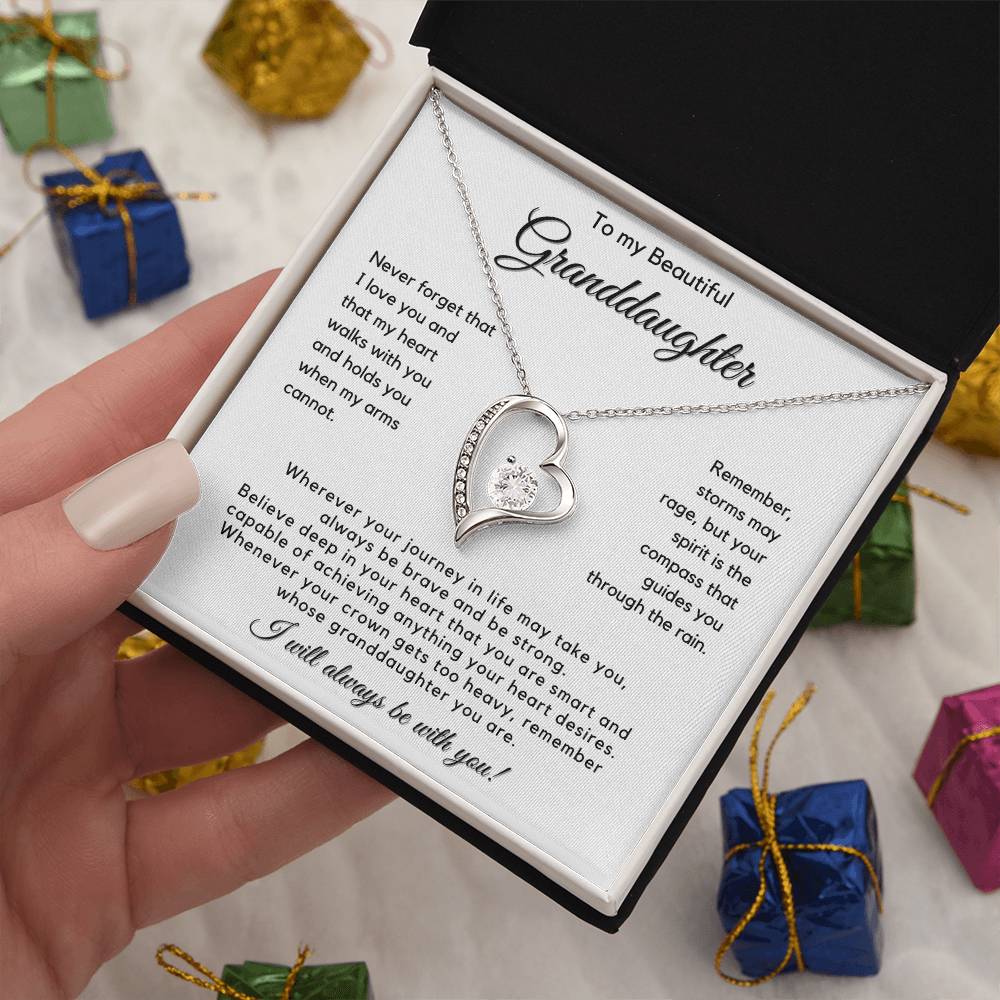 To My Granddaughter - I Will Always Be With You. - JL0021