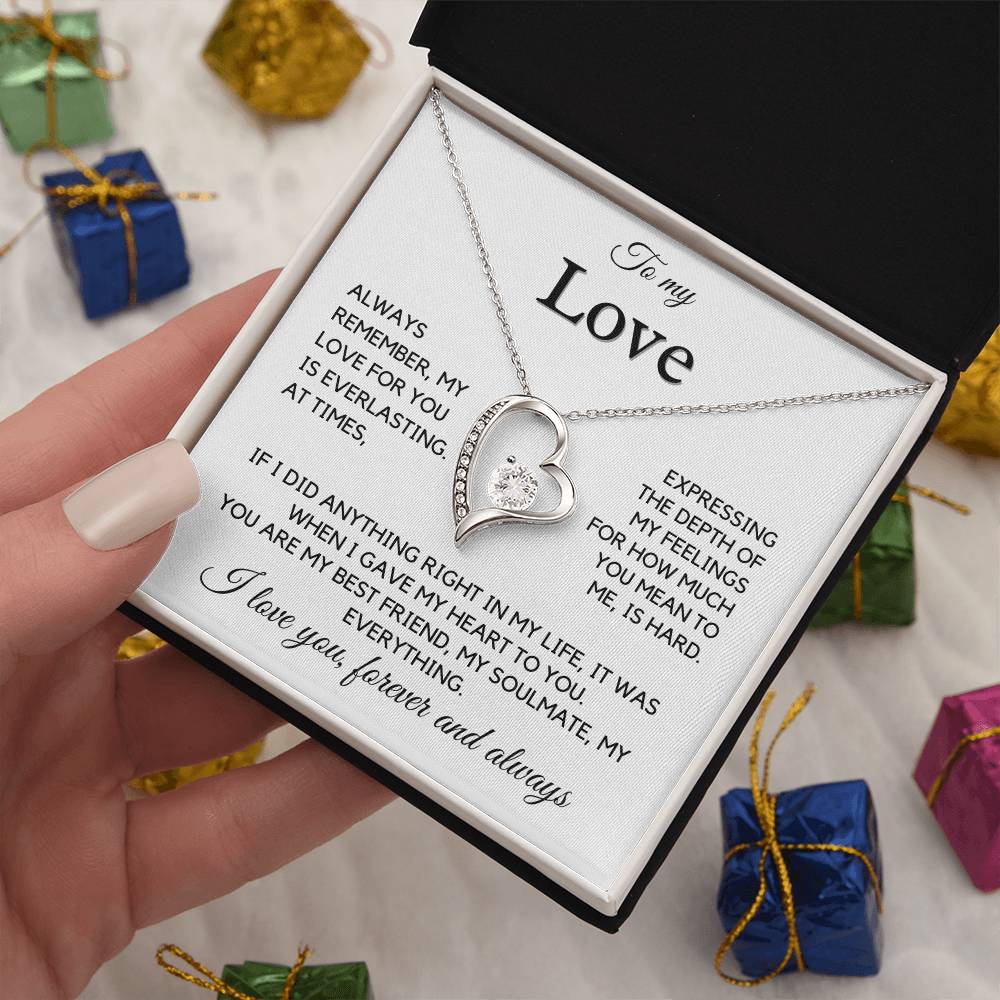 To My Love - My Love For You Is Everlasting - JL0015