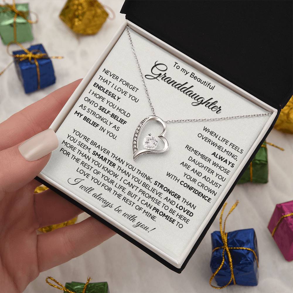 To My Granddaughter - I Love You Endlessly - JL0025