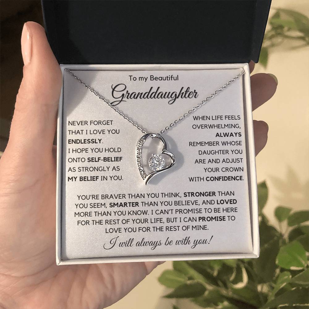 To My Granddaughter - I Love You Endlessly - JL0025