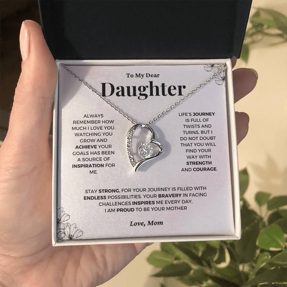 Gift For Daughter From Mom - I Am Proud To be Your Mother - JL0054