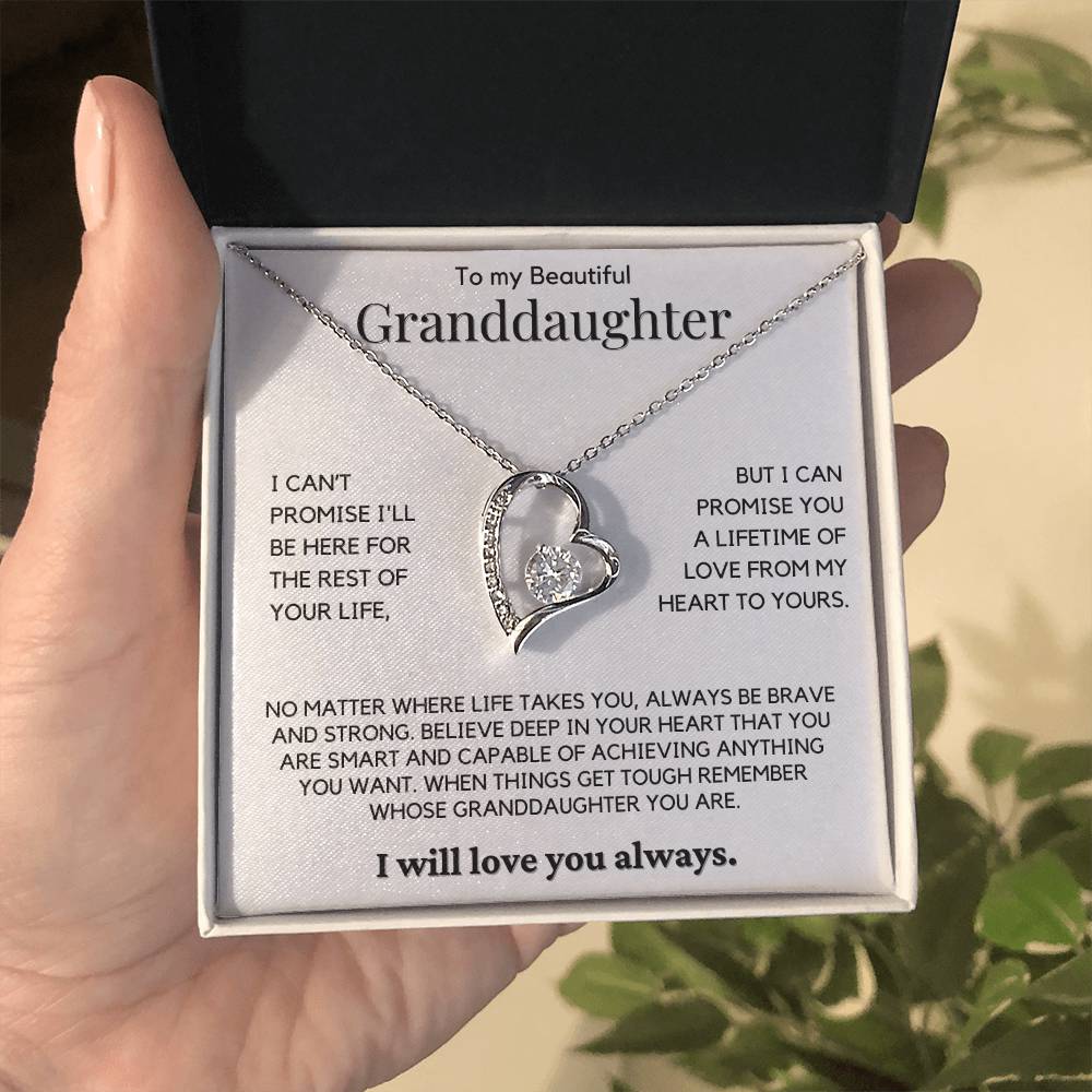 To My Granddaughter - A Lifetime Of Love - JL0024