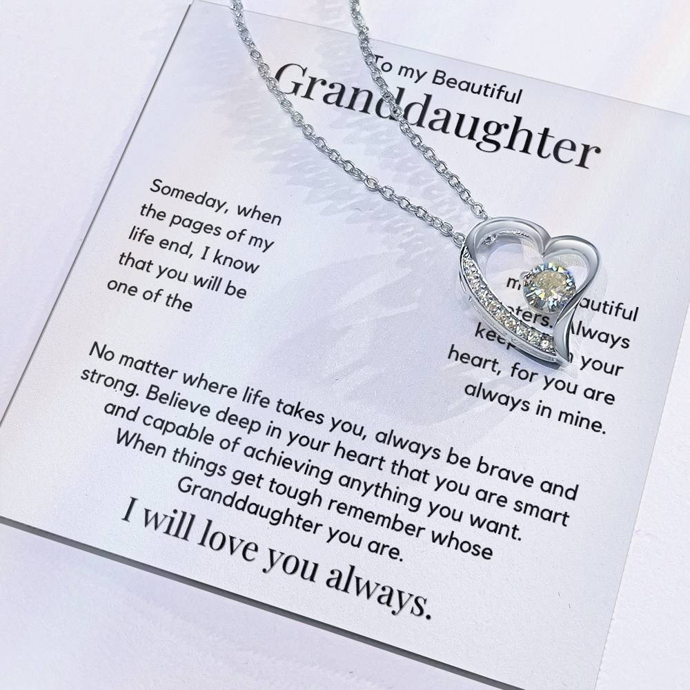 To My Beautiful Granddaughter - Keep Me In Your Heart - JL0050