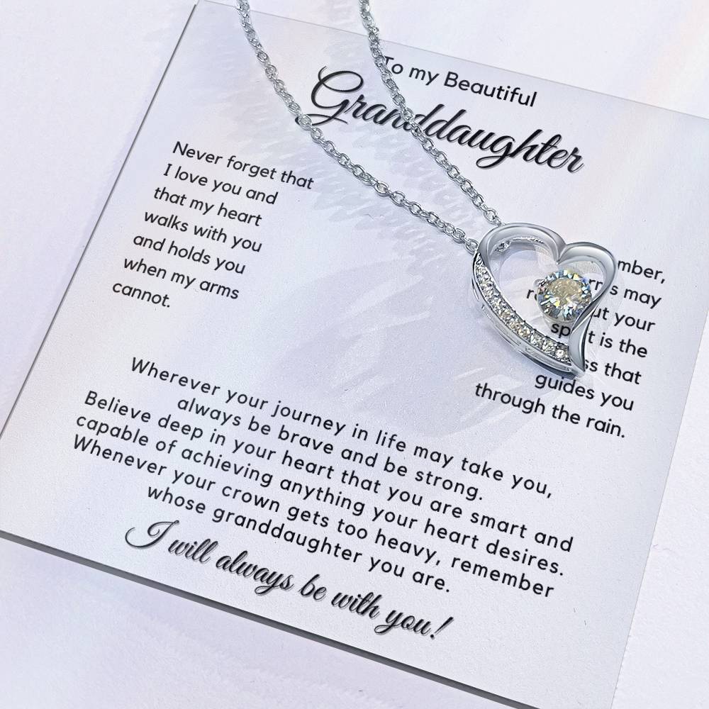 To My Granddaughter - I Will Always Be With You. - JL0021