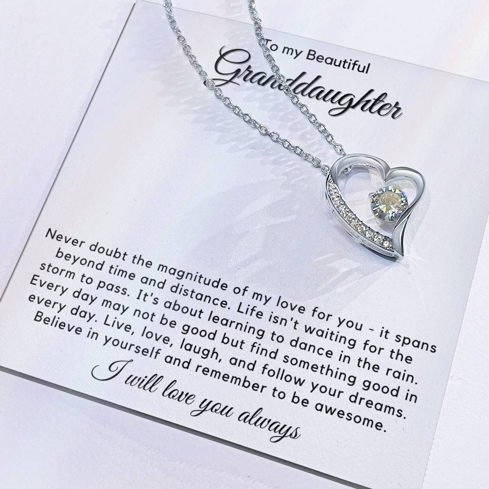 To My Granddaughter - Live, Love, Laugh, And Follow Your Dreams - JL0023