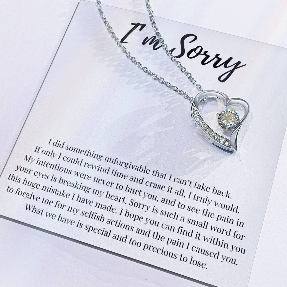 I'm Sorry Gift For Her - I did something unforgivable that I can't take back. - JL0009