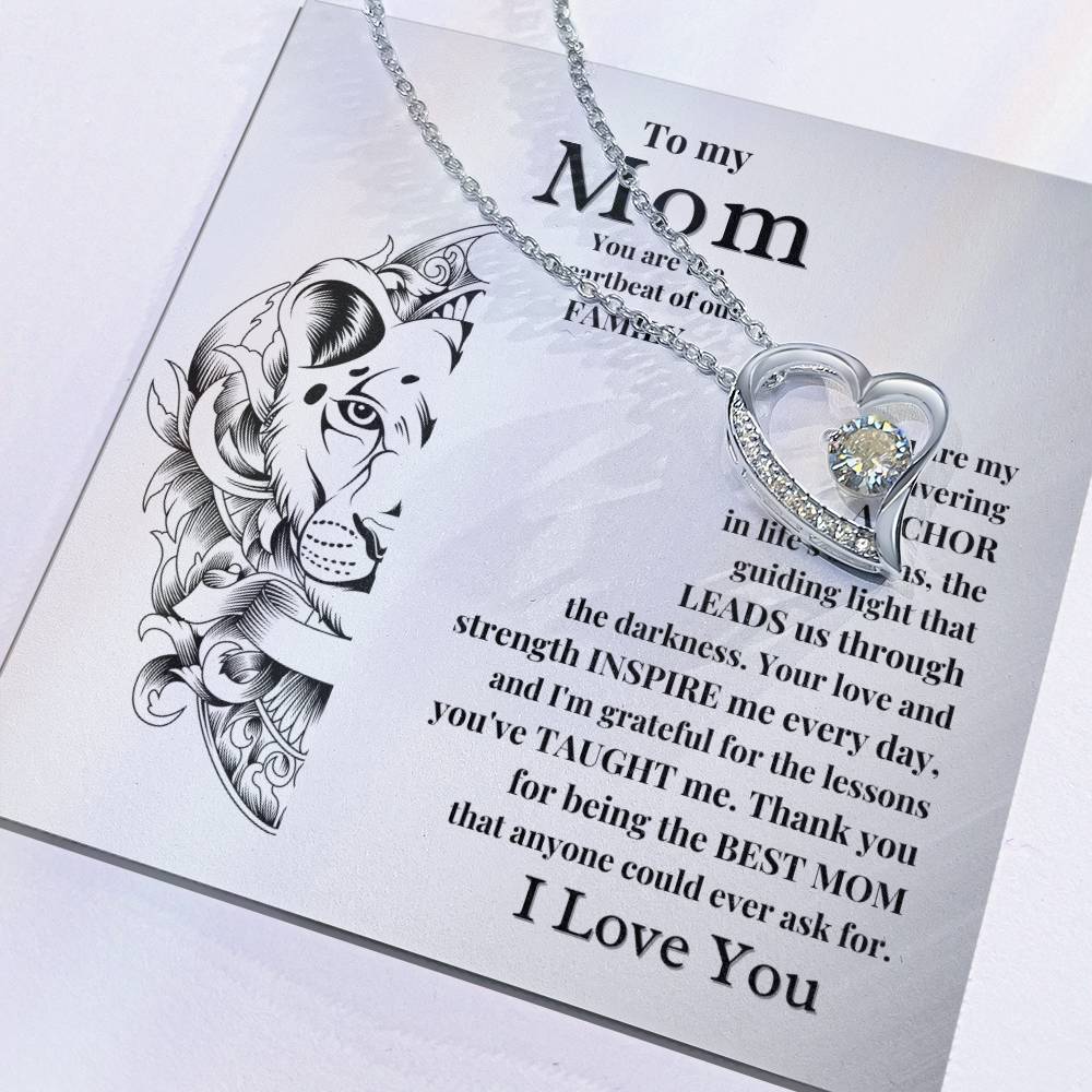 Gift For Mom From Son or Daughter - You Are The Heartbeat Of Our Family - JL0061