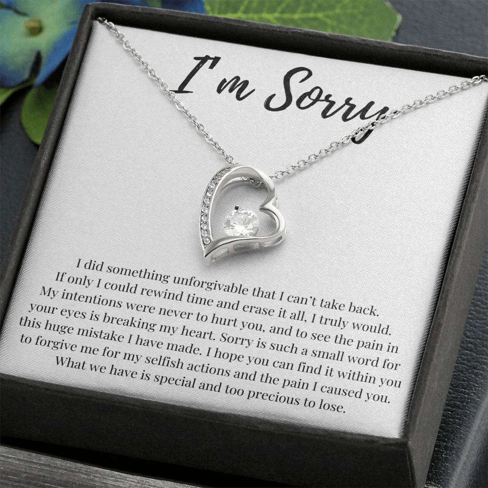I'm Sorry Gift For Her - I did something unforgivable that I can't take back. - JL0009